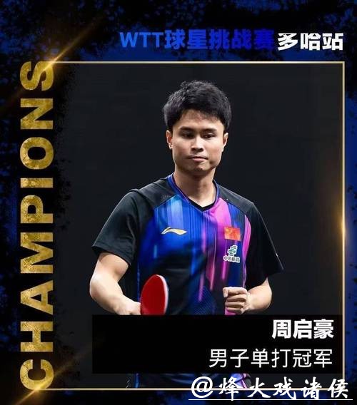 WTT多哈球星挑战赛:国乒非主力集体爆发,包揽男单冠亚军 WTT多哈球星挑战赛:国乒非主力集体爆发,包揽男单冠亚军